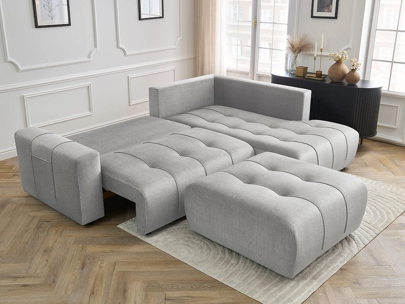 Ecksofa mit Hocker BOBOCHIC ARSENE