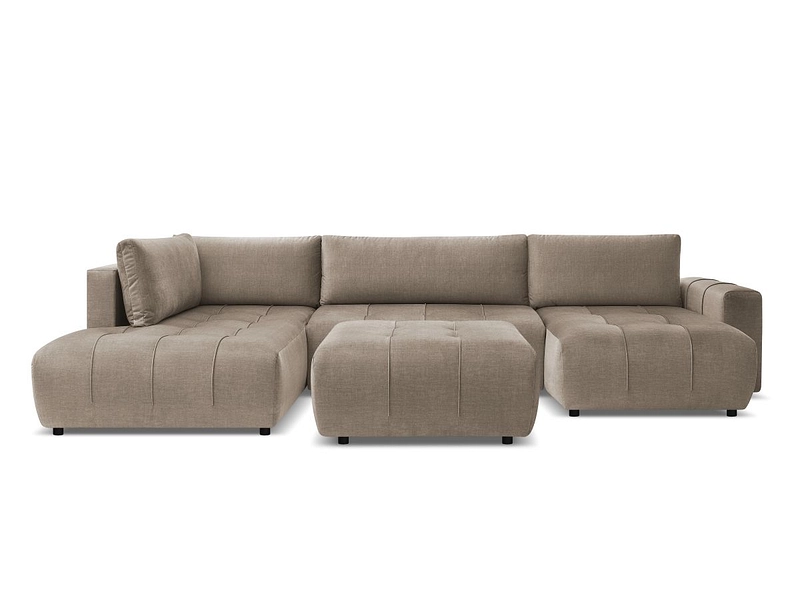 Panorama-Ecksofa mit Hocker BOBOCHIC ARSENE