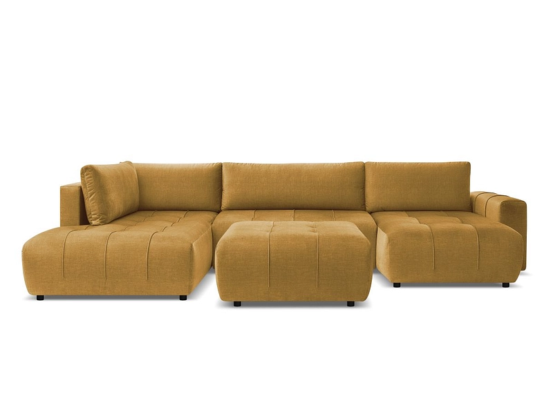 Panorama-Ecksofa mit Hocker BOBOCHIC ARSENE