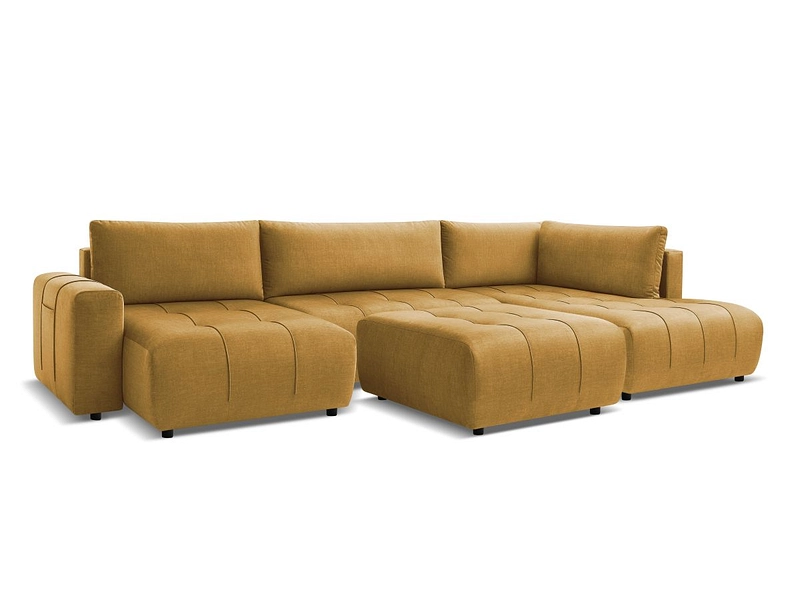 Panorama-Ecksofa mit Hocker BOBOCHIC ARSENE