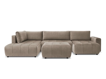 Panorama-Ecksofa mit Hocker BOBOCHIC ARSENE