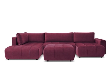 Panorama-Ecksofa mit Hocker BOBOCHIC ARSENE