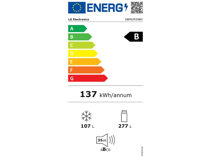 Réfri-congélateur combiné LG ELECTRONICS