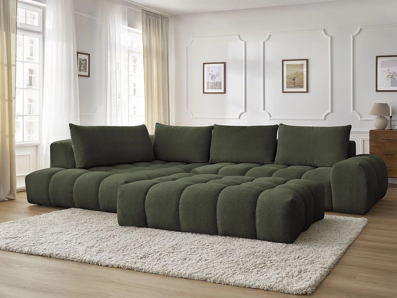 Ecksofa mit Hocker BOBOCHIC EVEREST