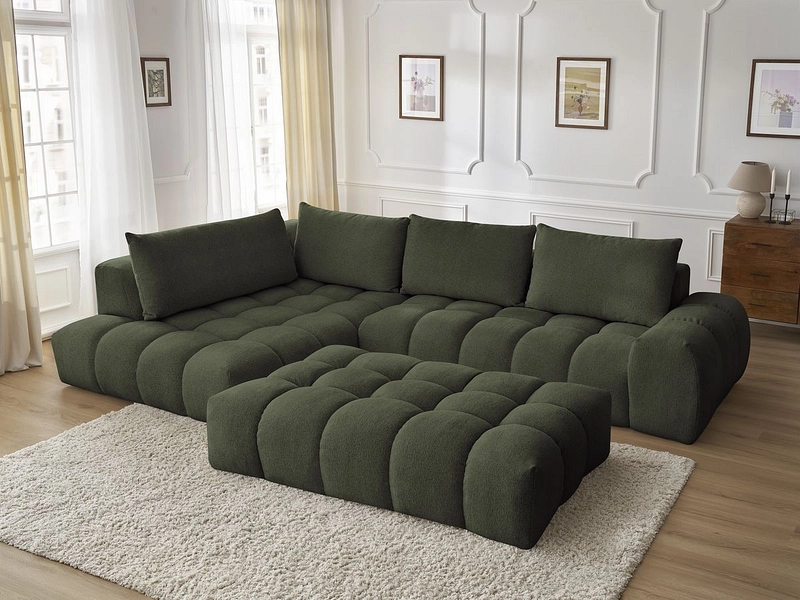 Ecksofa mit Hocker BOBOCHIC EVEREST