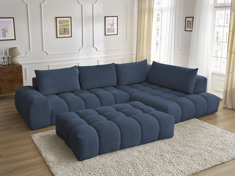 Ecksofa mit Hocker BOBOCHIC EVEREST