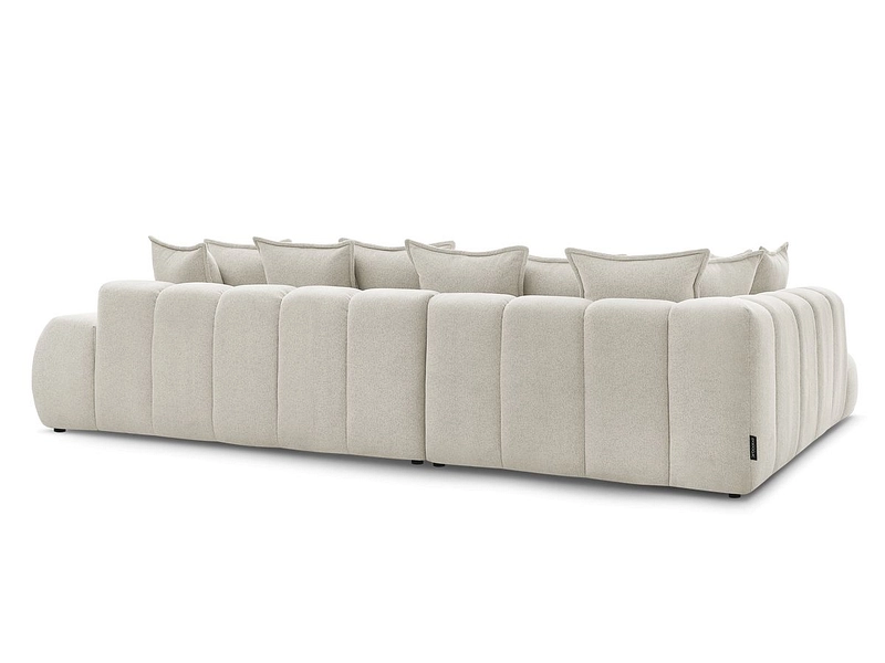 Canapé d'angle avec pouf BOBOCHIC EVEREST