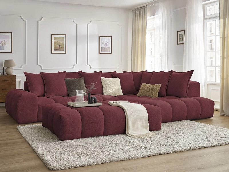 Ecksofa mit Hocker BOBOCHIC EVEREST