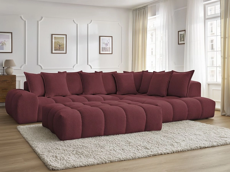 Ecksofa mit Hocker BOBOCHIC EVEREST