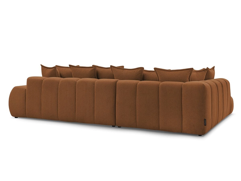 Canapé d'angle avec pouf BOBOCHIC EVEREST