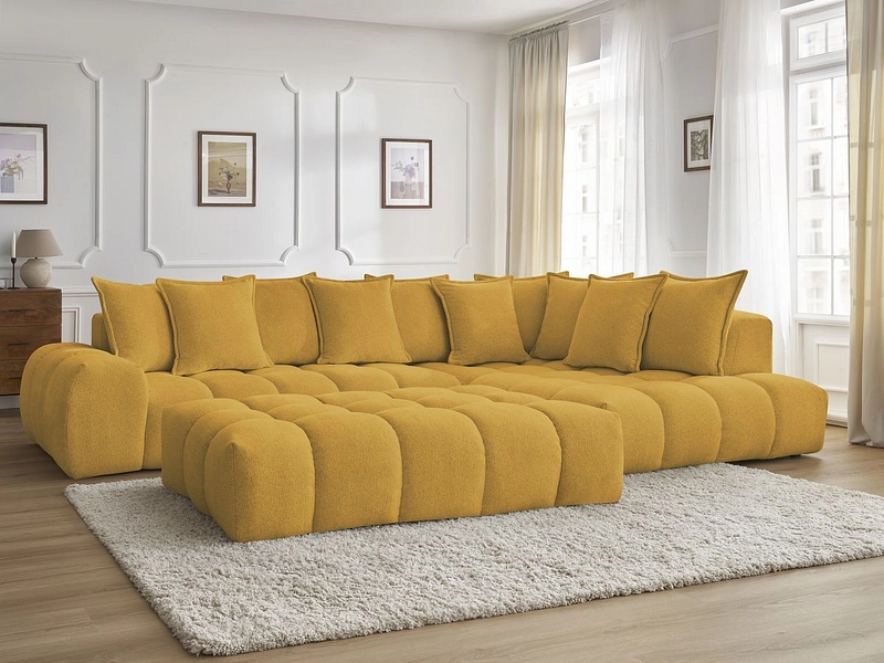 Ecksofa mit Hocker BOBOCHIC EVEREST