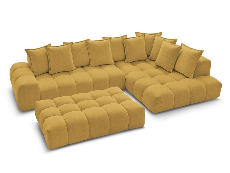 Ecksofa mit Hocker BOBOCHIC EVEREST