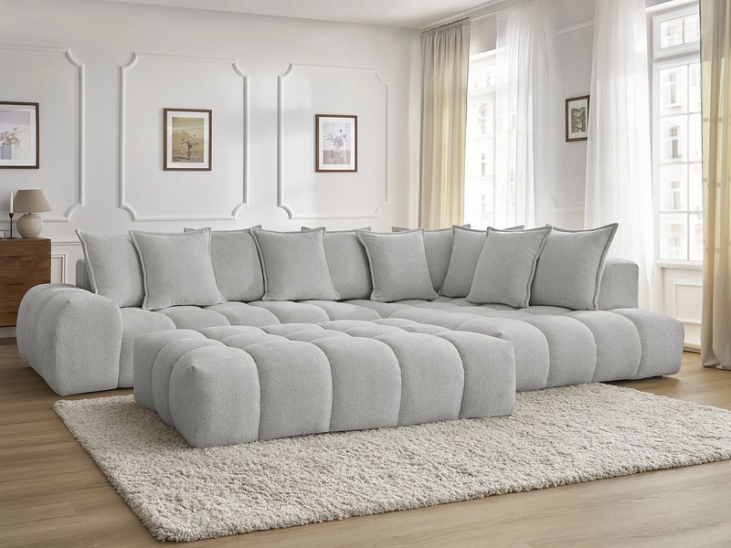 Ecksofa mit Hocker BOBOCHIC EVEREST