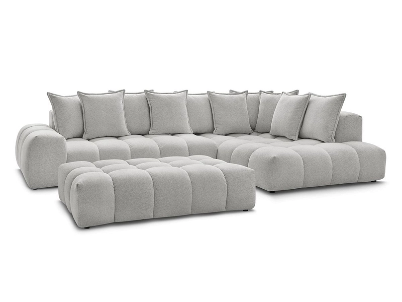 Ecksofa mit Hocker BOBOCHIC EVEREST