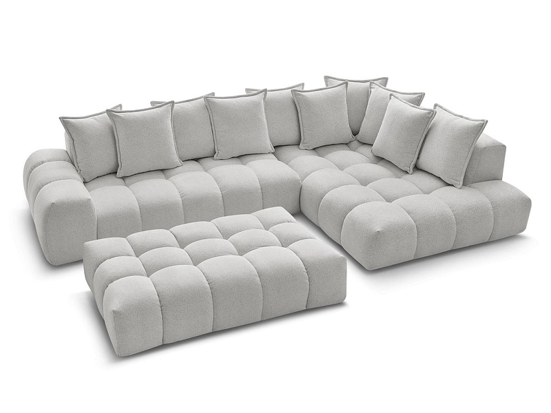 Ecksofa mit Hocker BOBOCHIC EVEREST