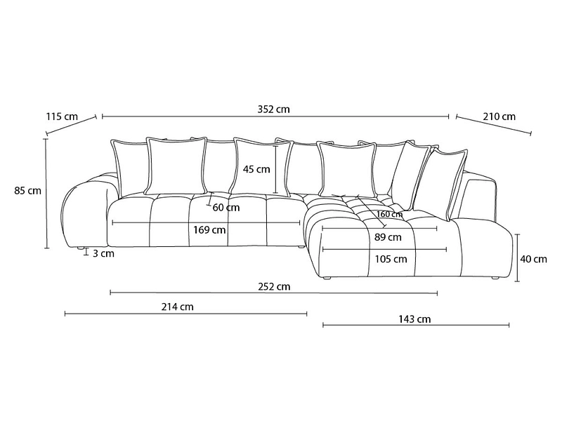 Ecksofa BOBOCHIC EVEREST