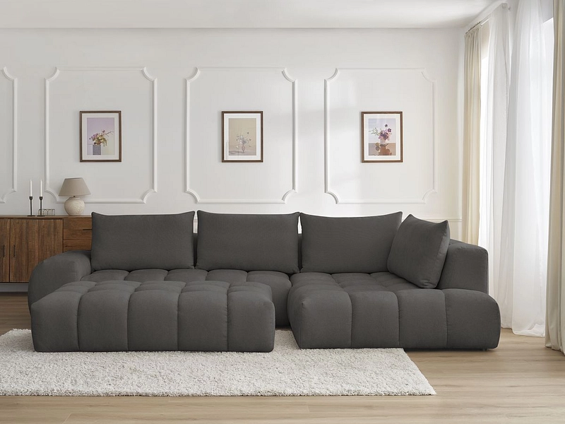 Ecksofa mit Hocker BOBOCHIC EVEREST