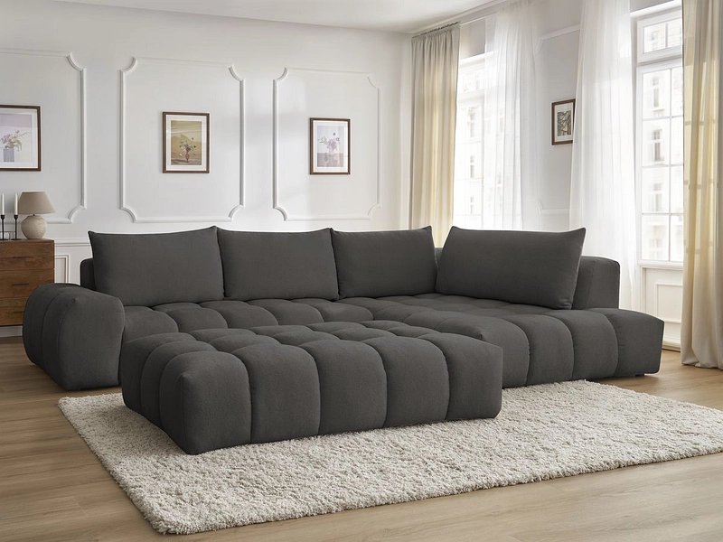 Ecksofa mit Hocker BOBOCHIC EVEREST