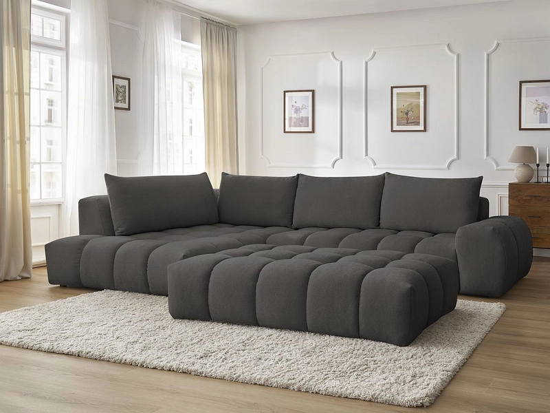 Ecksofa mit Hocker BOBOCHIC EVEREST