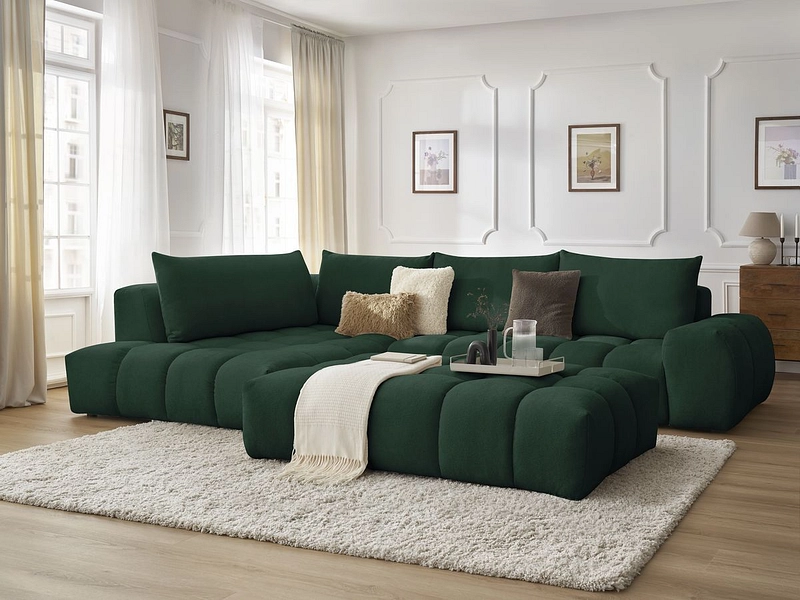 Ecksofa mit Hocker BOBOCHIC EVEREST