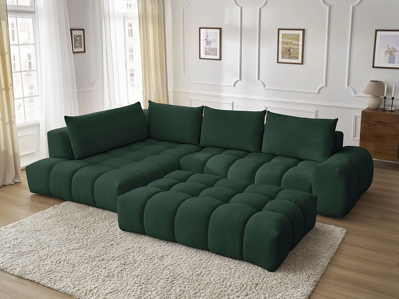 Ecksofa mit Hocker BOBOCHIC EVEREST