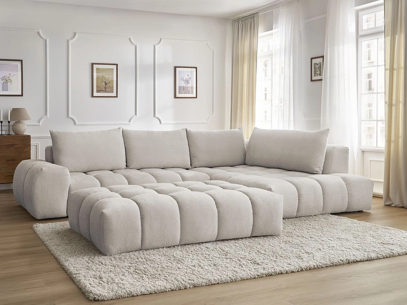 Ecksofa mit Hocker BOBOCHIC EVEREST