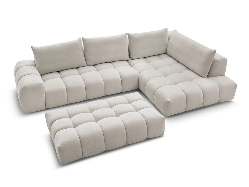 Ecksofa mit Hocker BOBOCHIC EVEREST