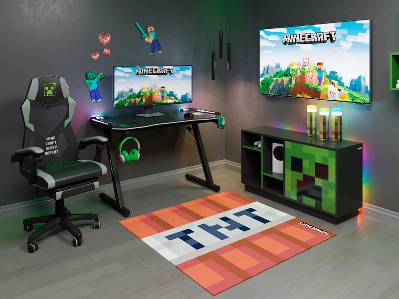 Bureau gaming STEVE MINECRAFT