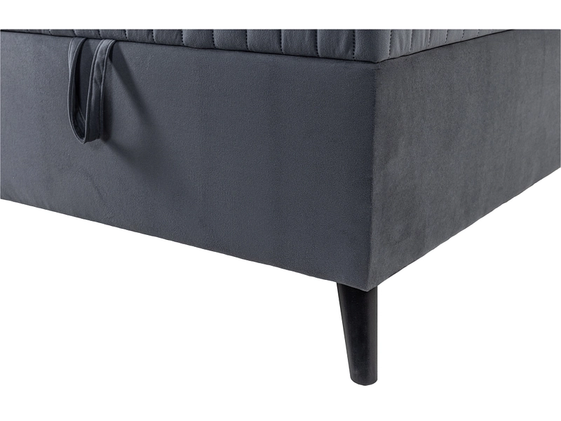 Boxspringbett PIANO grau