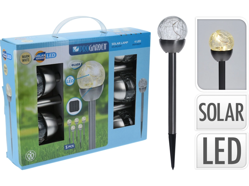 Bornes solaires LED