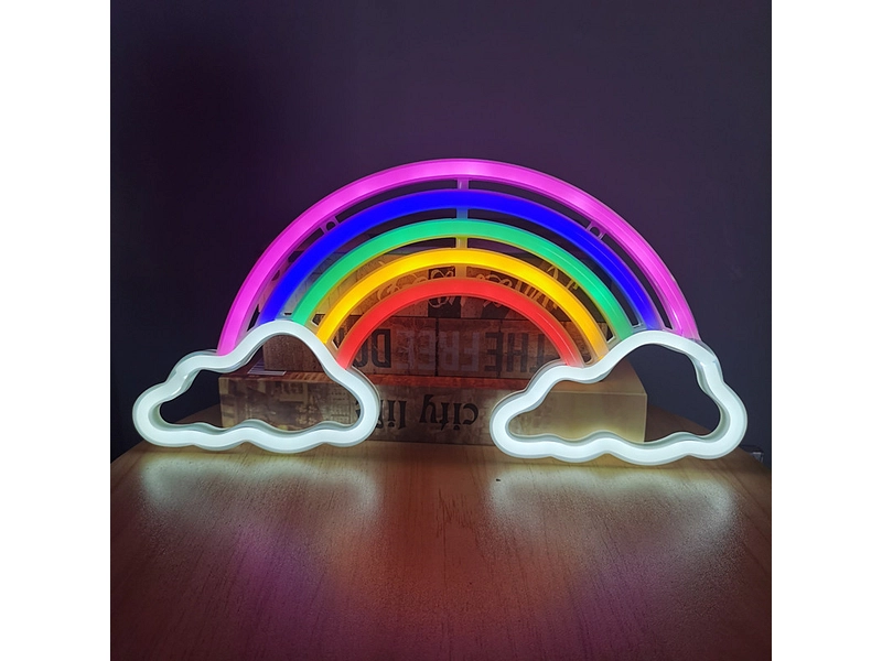 Oggetto di decorazione LED RAINBOW