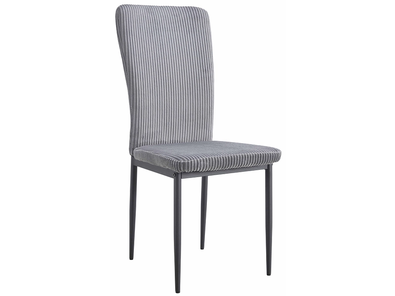 Sedia Pieghevole In Velluto 5five - Grigio Carbone, Design Compatto Per Interni - Foto 10