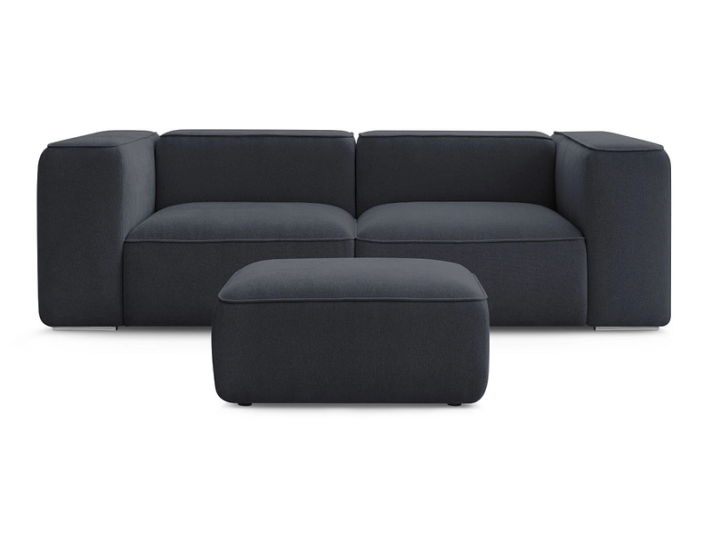 2er Sofa mit Hocker BOBOCHIC ZEPHYR