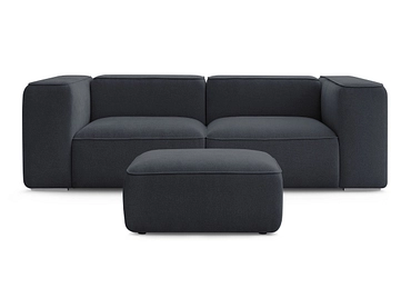 2er Sofa mit Hocker BOBOCHIC ZEPHYR