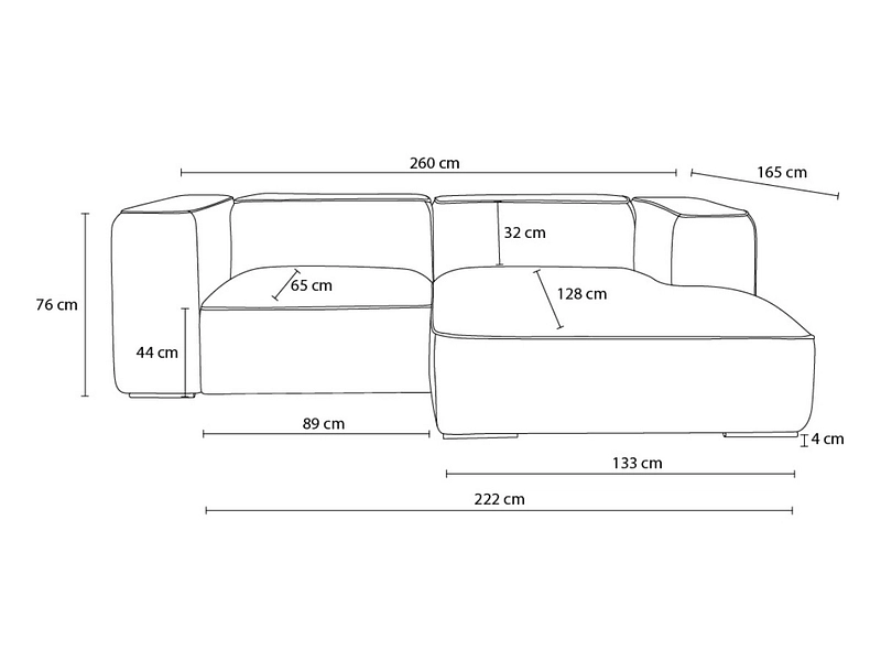 Ecksofa BOBOCHIC ZEPHYR