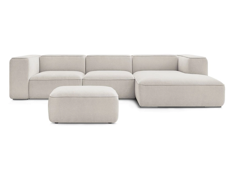 Ecksofa mit Hocker BOBOCHIC ZEPHYR