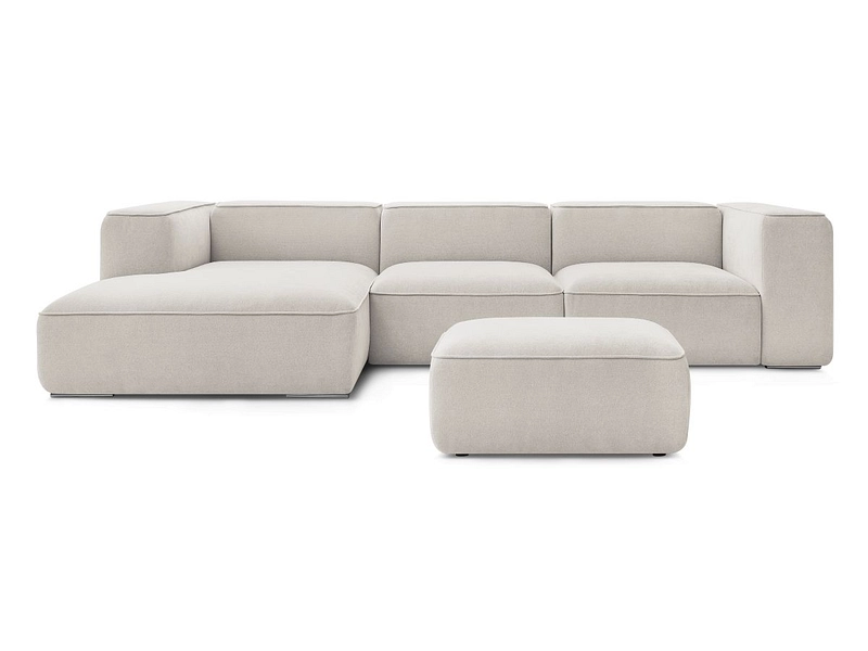 Ecksofa mit Hocker BOBOCHIC ZEPHYR