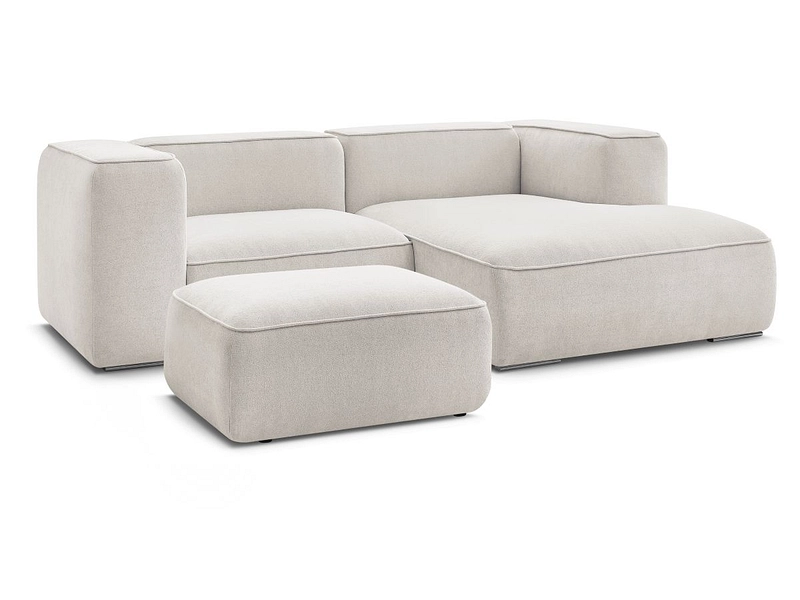 Ecksofa mit Hocker BOBOCHIC ZEPHYR