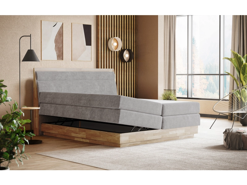 Boxspringbett IMOLA grau