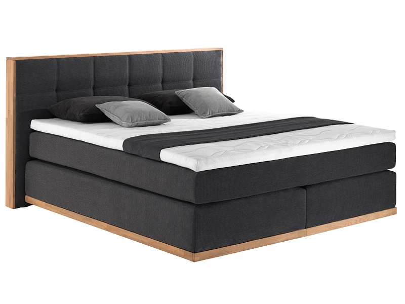 Boxspringbett LEVANA schwarz