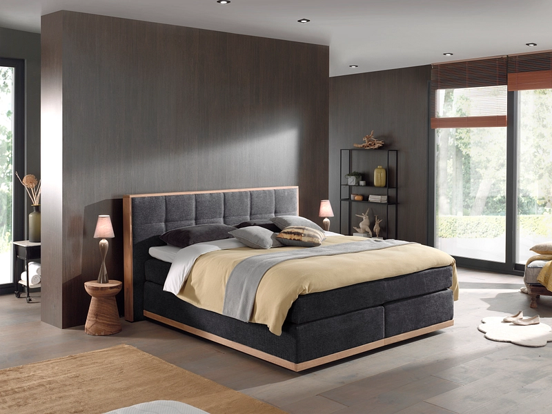 Boxspring LEVANA nero