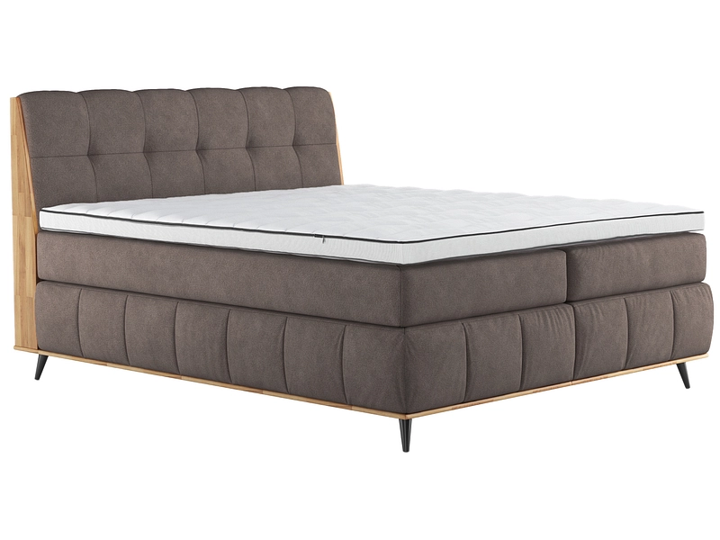 Boxspring LISA marrone