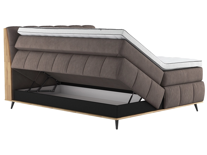 Boxspring LISA marrone