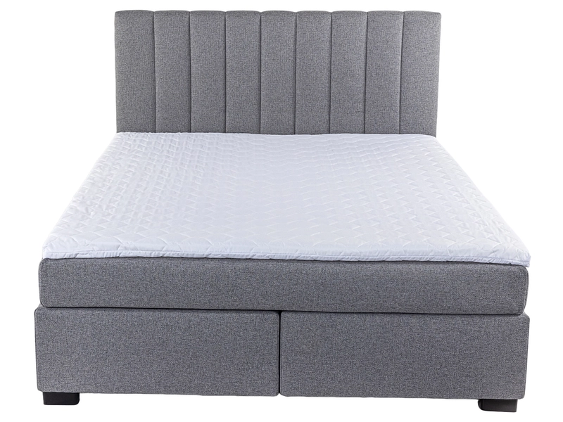 Boxspringbett ARNEN grau