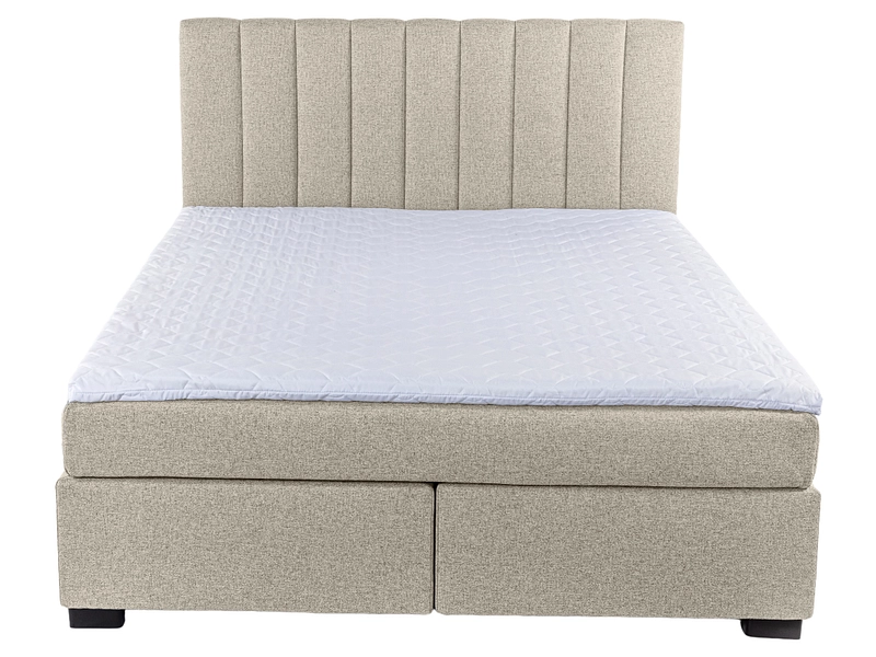 Boxspringbett ARNEN beige