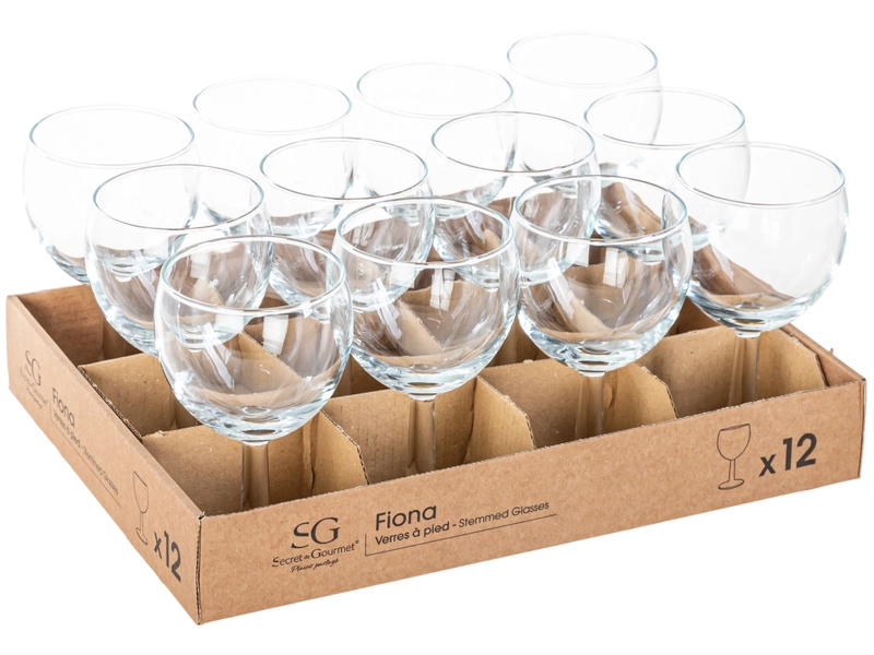 Set verres ballon MARION 12 pièces 19 cl