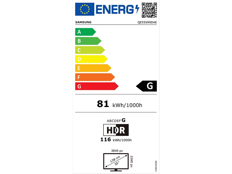 TV OLED SAMSUNG 55''/140 cm