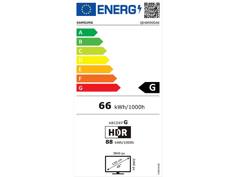 TV OLED SAMSUNG 48''/121 cm