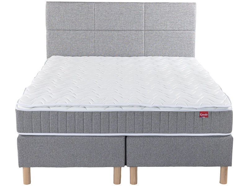 Boxspring EPEDA AVORIAZ grigio chiaro