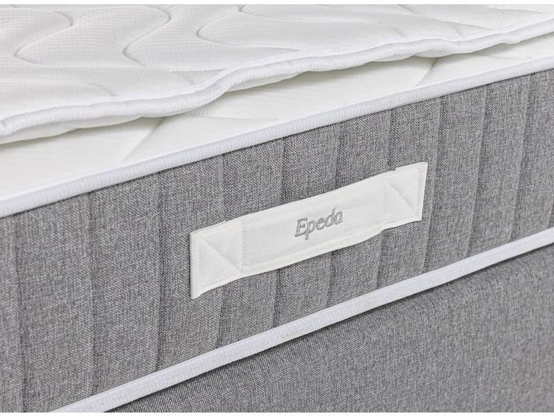 Boxspring EPEDA AVORIAZ gris clair